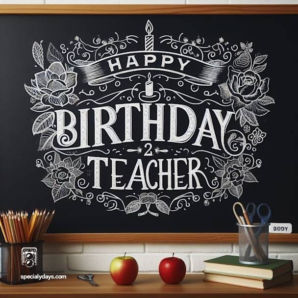 Happy Birthday Teacher Wishes