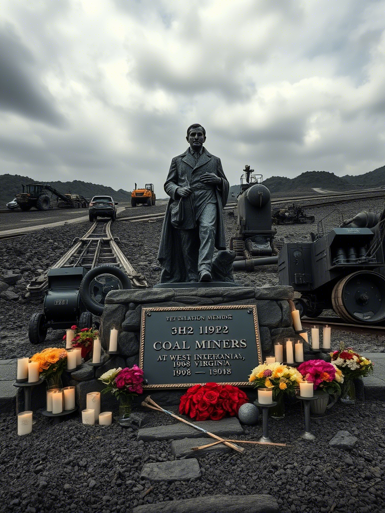 honour 362 men who died in a coal mine explosion